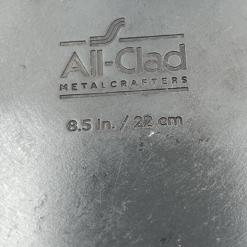 ALL- CLAD Metalcrafters Essentials Non-Stick 8.5-Inch Fry‎ Pan Oven Safe to 500 - Picture 8 of 9